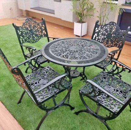 Cast Aluminium - Cast Metal - Ornamental - Patio - Furniture - Chair - Table