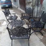 Cast Aluminium - Cast Metal - Ornamental - Patio - Furniture - Chair - Table
