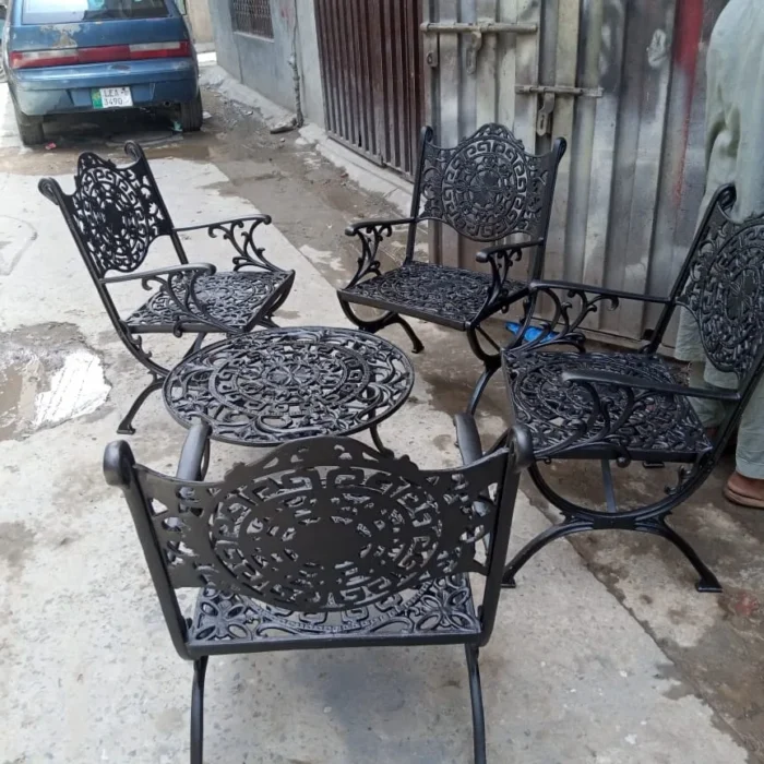 Cast Aluminium - Cast Metal - Ornamental - Patio - Furniture - Chair - Table