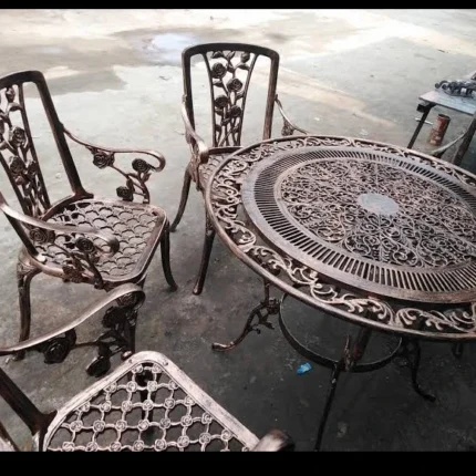 Cast Aluminium - Cast Metal - Ornamental - Patio - Furniture - Chair - Table