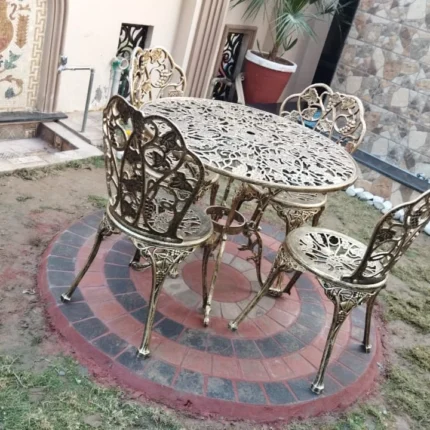 Cast Aluminium - Cast Metal - Ornamental - Patio - Furniture - Chair - Table