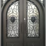 Wrought Iron Door - Handmade - Ornamental - Cast Iron - Metal - Custom made - Main Enterance